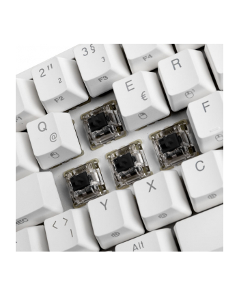 Klawiatura Gamingowa Ducky One 2 Mini, MX-Black, RGB-LED - biała