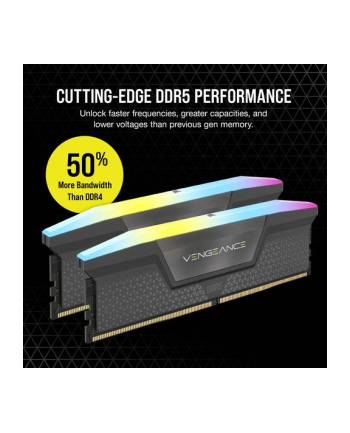 no name Corsair Vengeance RGB, DDR5-6000, CL36, AMD EXPO - 32 GB Dual Kit, Szary nr 1