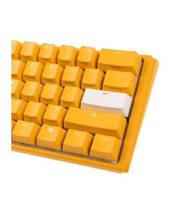 no name Ducky One 3 Żółta Mini Klawiatura Gamingowa, RGB LED - MX-Black (US)