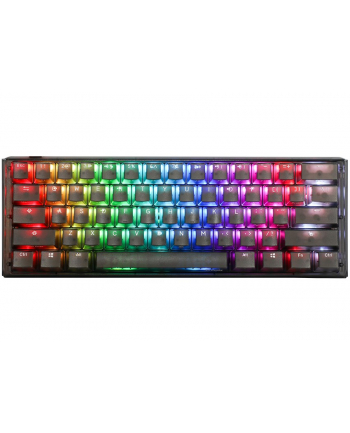 no name Klawiatura gamingowa Ducky One 3 Aura Black Mini, RGB LED - MX-Silent-Red (US)