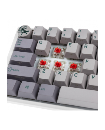 no name Klawiatura gamingowa Ducky One 3 Mist Grey SF, RGB LED - MX-Red (US) nr 1