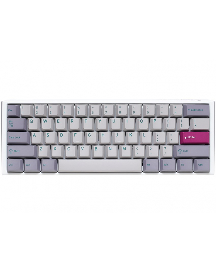 no name Mini klawiatura gamingowa Ducky One 3 Mist Grey z podświetleniem RGB LED - MX-Brown (US) główny