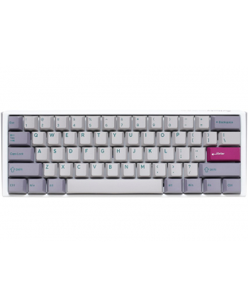 no name Mini klawiatura gamingowa Ducky One 3 Mist Grey z podświetleniem RGB LED — MX-Speed-Silver (US)