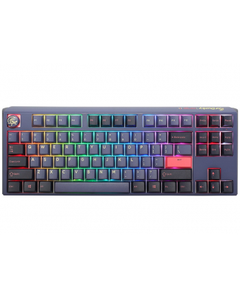 no name Klawiatura do gier Ducky One 3 Cosmic Blue TKL, RGB LED - MX-Speed-Silver