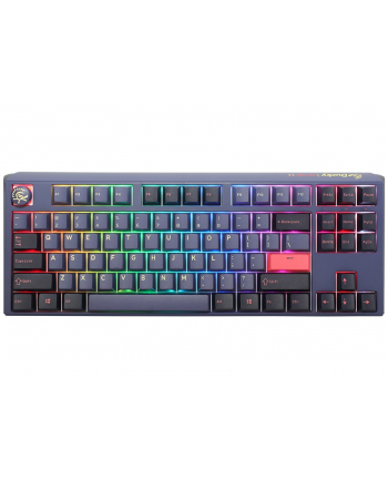 no name Klawiatura do gier Ducky One 3 Cosmic Blue TKL, RGB LED - MX-Silent-Red