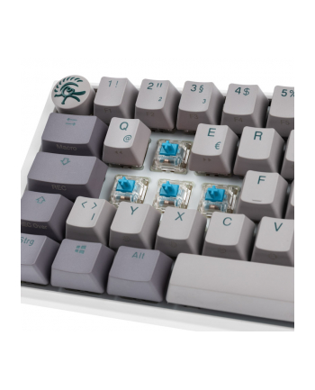 no name Ducky One 3 Mist Grey SF Klawiatura Gamingowa, RGB LED - MX-Blue nr 1