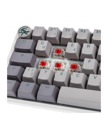 no name Ducky One 3 Mist Grey Mini Klawiatura Gamingowa, RGB LED - MX-Red nr 1