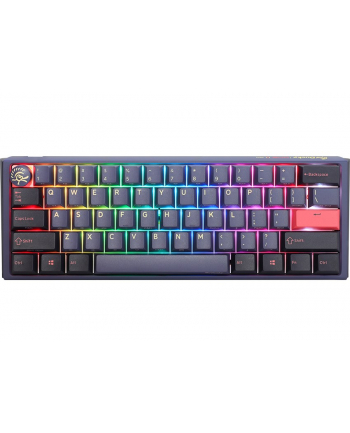 no name Klawiatura do gier Ducky One 3 Cosmic Blue Mini Gaming, RGB LED - MX-Speed-Silver