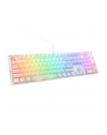 no name Klawiatura gamingowa Ducky One 3 Aura White, RGB LED - Gateron Baby Kangaroo (US) - nr 3
