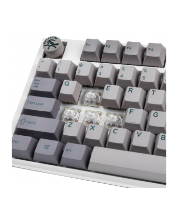 no name Klawiatura gamingowa Ducky One 3 Mist Grey z podświetleniem RGB LED - MX-Ergo-Clear (US) nr 1