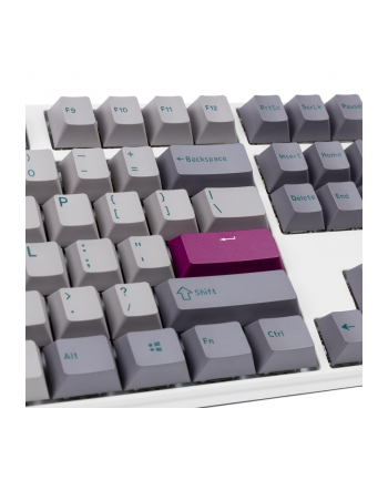 no name Klawiatura gamingowa Ducky One 3 Mist Grey z podświetleniem RGB LED - MX-Ergo-Clear (US) nr 2