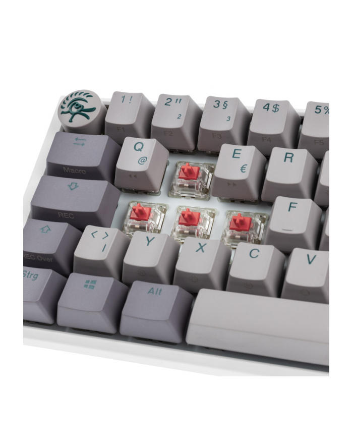 no name Ducky One 3 Mist Grey Mini Klawiatura Gamingowa, RGB LED - MX-Silent-Red główny