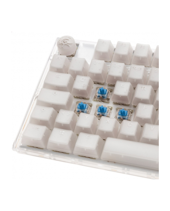 no name Ducky One 3 Aura Biała Klawiatura Gamingowa TKL, RGB LED - MX-Blue nr 2