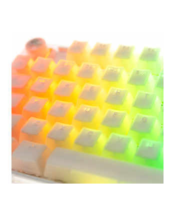 no name Klawiatura gamingowa Ducky One 3 Aura White, RGB LED – MX-Speed-Silver (US)