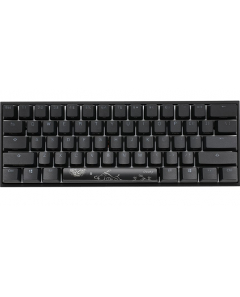 no name Klawiatura do gier Ducky Mecha Mini, MX-Black, RGB-LED - Czarna