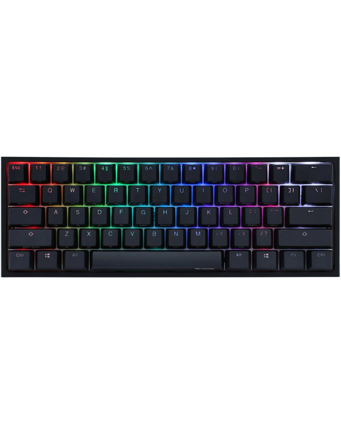 no name Klawiatura Gamingowa Ducky One 2 Pro Mini, RGB LED - Kailh Biała główny