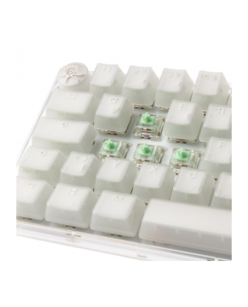 no name Klawiatura Gamingowa Ducky One 3 Aura Biała Mini Led RGB - Gateron Baby Kangaroo nr 2