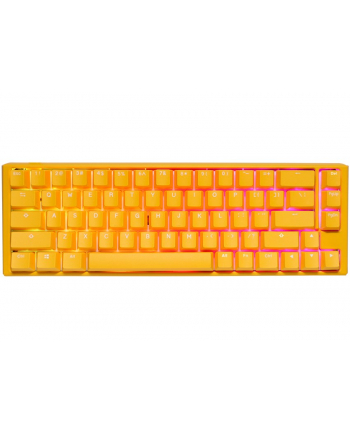 no name Klawiatura gamingowa Ducky One 3 Yellow SF, RGB LED - MX-Brown (US)