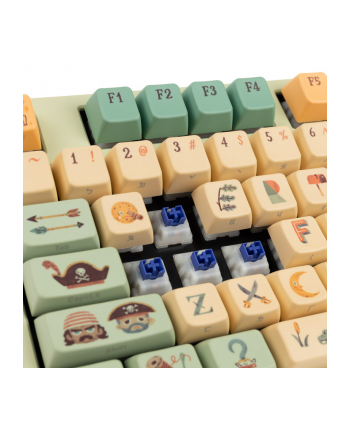 no name Klawiatura do gier Ducky x Dimanche One 2 Pro, Piotruś Pan - Varmilo V2 Iris (USA)