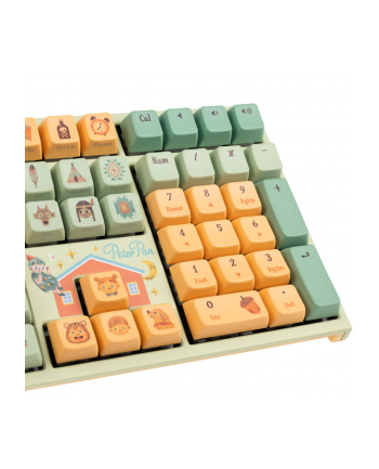 no name Klawiatura do gier Ducky x Dimanche One 2 Pro, Piotruś Pan - Varmilo V2 Iris (USA)