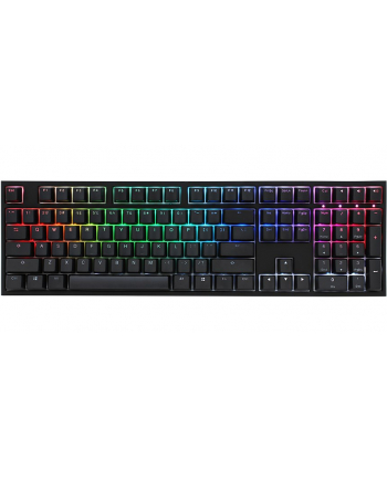 no name Klawiatura gamingowa Ducky One 2 Backlit PBT, MX-Silent-Red, RGB LED - czarna