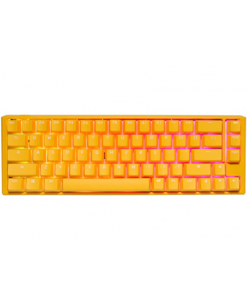 no name Klawiatura gamingowa Ducky One 3 Yellow SF, RGB LED - MX-Silent-Red (US)