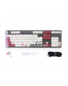 no name Varmilo VEA108 Beijing Opera Gaming Keyboard, MX-Brown, biała dioda LED - układ amerykański - nr 10