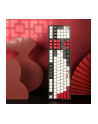 no name Varmilo VEA108 Beijing Opera Gaming Keyboard, MX-Brown, biała dioda LED - układ amerykański - nr 6