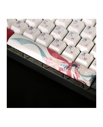 no name Varmilo VEA108 Beijing Opera Gaming Keyboard, MX-Brown, biała dioda LED - układ amerykański nr 2