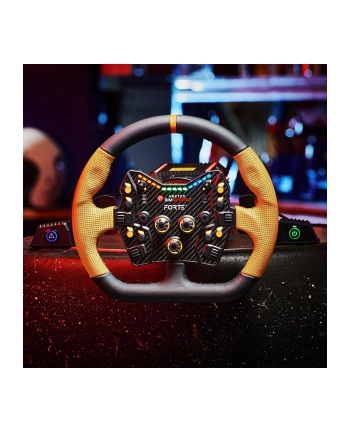 Asetek SimSports GT Obręcz - Zamknięte D, Czarno -pomarańczowe
