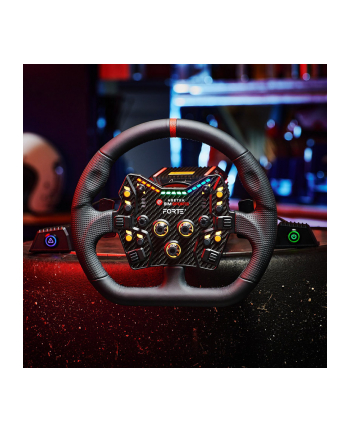 Asetek SimSports GT Obręcz kierownicy - Zamknięte D, czarny