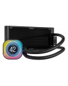 no name Corsair iCUE LINK H100i RGB LCD Kompletne chłodzenie wodne - 240 mm, czarny - nr 3