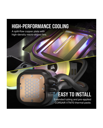 no name CORSAIR iCUE Link H150i LCD - procesowy