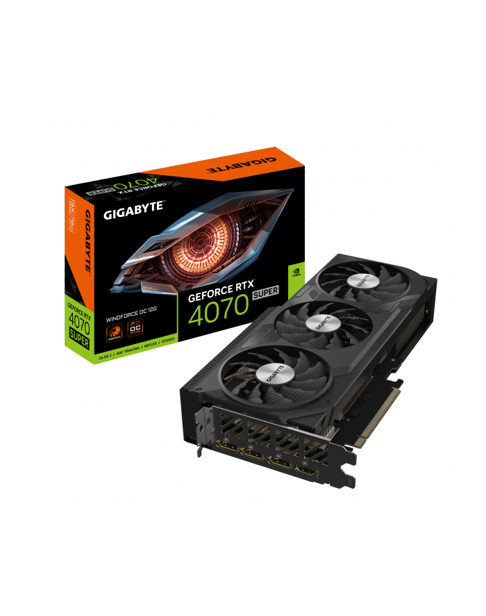 Karta graficzna Gigabyte GeForce RTX 4070 SUPER WINDFORCE OC 12GB główny