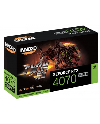 Karta graficzna INNO3D GeForce RTX 4070 SUPER TWIN X2
