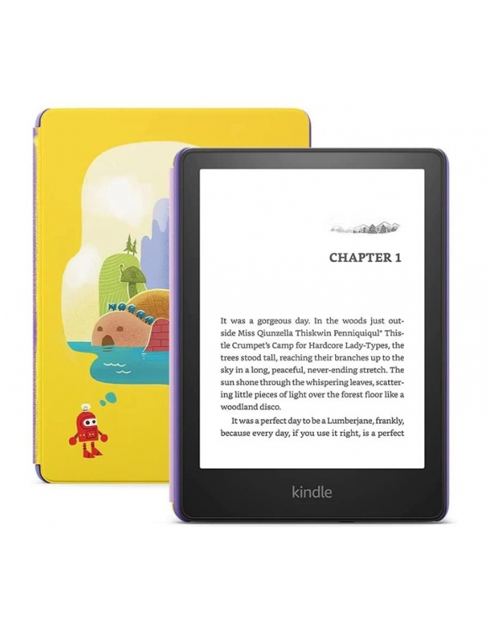 Ebook Kindle PaperKolor: BIAŁY Kids 68''; 8GB WiFi Robot Dreams główny