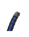 no name CableMod PRO ModMesh 12VHPWR Cable Extension Kit - czarny/niebieski - nr 3