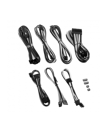 no name CableMod RT-Series PRO ModMesh 12VHPWR Zestaw Dwóch do ASUS/Seasonic - czarny/biały nr 2