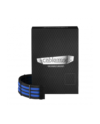 no name CableMod C-Series PRO ModMesh Zestaw RMi/RMx/RM (Black Label) - czarny/niebieski