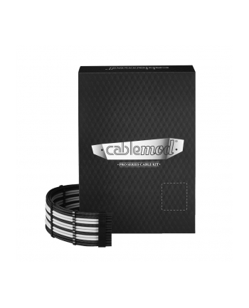 no name CableMod C-Series PRO ModMesh Zestaw RMi/RMx/RM (Black Label) - czarny/biały