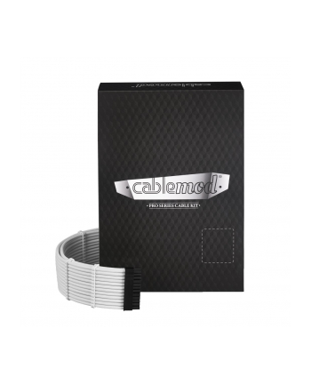 no name CableMod C-Series PRO ModMesh Zestaw RMi/RMx/RM (Black Label) - biały