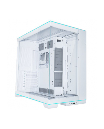 Lian Li O11D EVO RGB, Szkło hartowane - białe