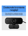 hewlett-packard Kamera HP 430 Full HD Webcam USB czarna 77B11AA - nr 28