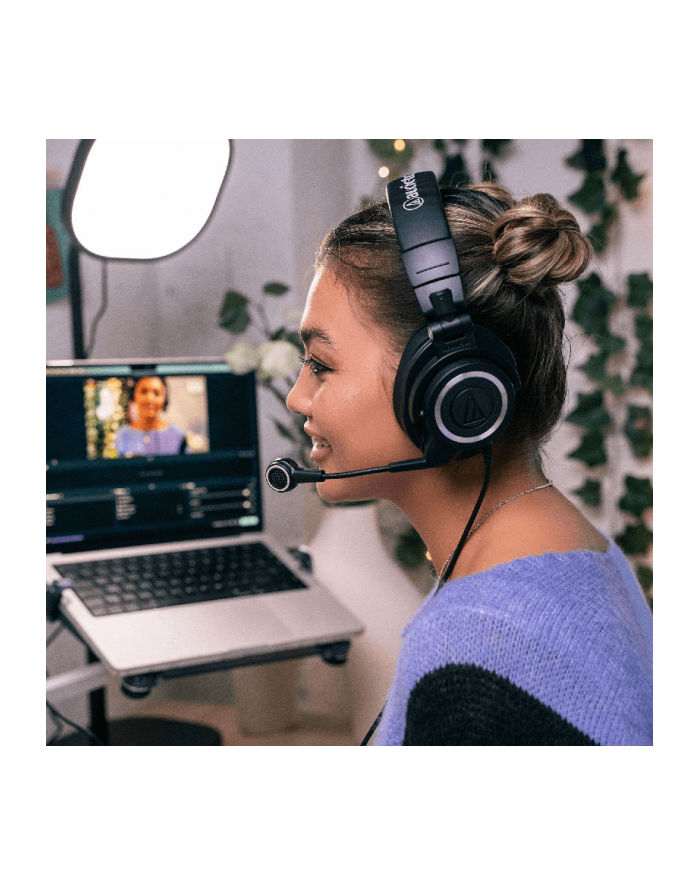no name Audio-Technica ATH-M50xSTS Headset - czarny główny