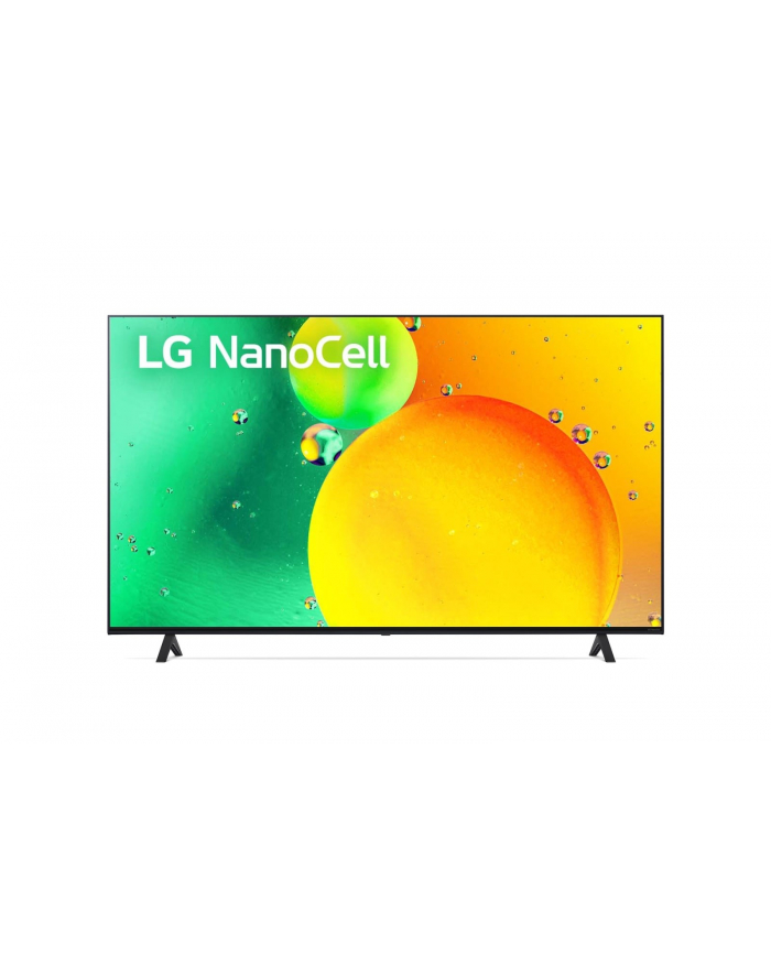 Telewizor 55'' LG 55NANO753QC 4K HDR Smart TV webOS  / Wi-Fi Czarny / DVB-T2 główny