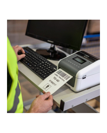 no name Drukarka etykiet TD-4550DNWB/termiczna/300dpi/wyświetlacz/USB/Ethernet/Wi-fi/BT/RS-232