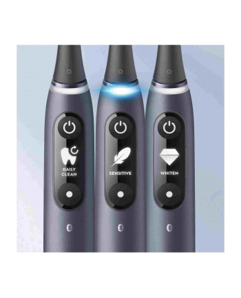 no name Elektryczna szczoteczka do zębów Oral-B iO8 Series Duo Dla dorosłych Akumulator Czarny Onyks/Biały Liczba główek szczoteczki w zestawie 2 Liczba trybów szczotkowania zębów 6