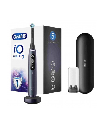 no name Elektryczna szczoteczka do zębów Oral-B iO8 Series Duo Dla dorosłych Akumulator Czarny Onyks/Biały Liczba główek szczoteczki w zestawie 2 Liczba trybów szczotkowania zębów 6