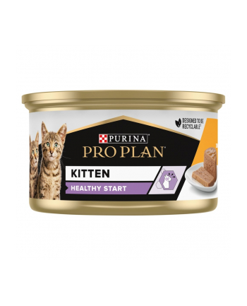 purina nestle PURINA Pro Plan Kitten Healthy Start Kurczak - mokra karma dla kota - 85 g