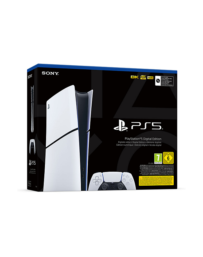 Sony Playstation 5 Digital Edition 1TB Slim Edition główny